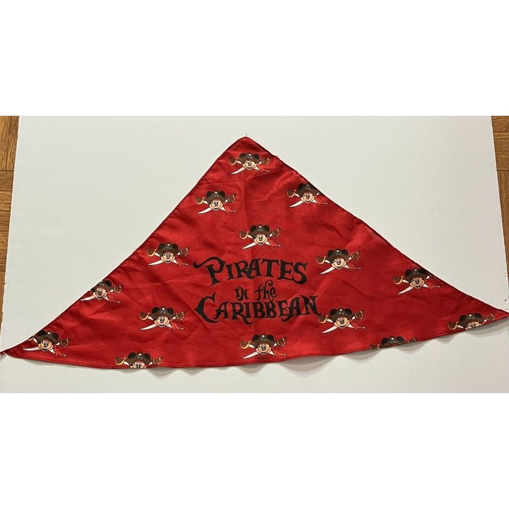 Mickey Mouse Pirates In The Caribbean Handkerchief Scarf Disney Cruise Lane